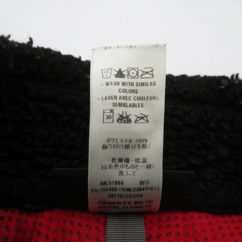 patagonia | パタゴニア CLASSIC RETRO-X VEST ベスト 23047 ブラック サイズ：S【瀬戸大橋店】