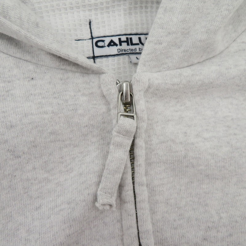 CAHLUMN パーカー 233-1213 グレー サイズ：L【瀬戸大橋店】