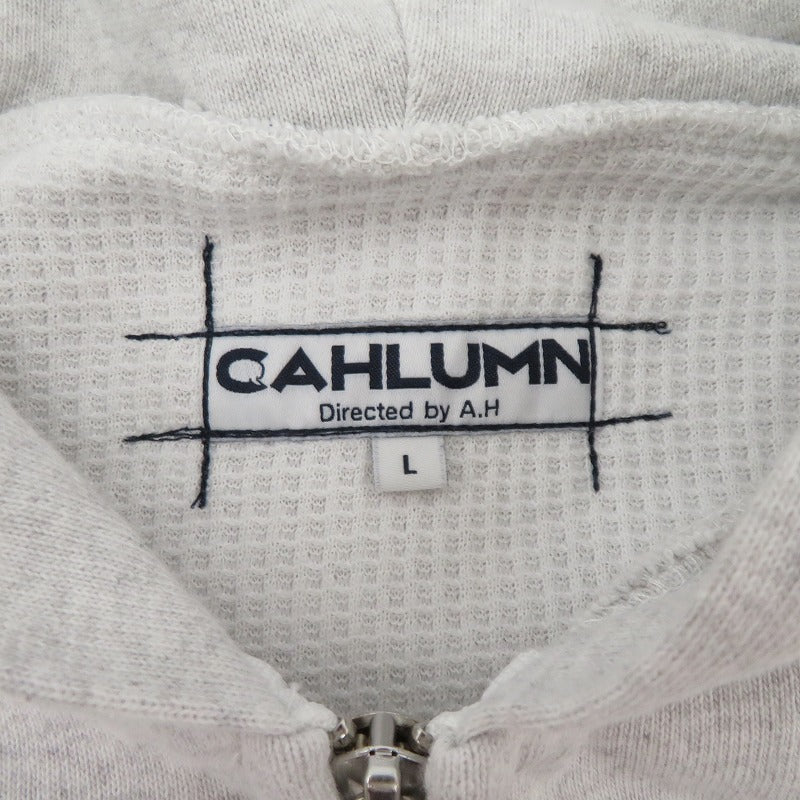 CAHLUMN パーカー 233-1213 グレー サイズ：L【瀬戸大橋店】