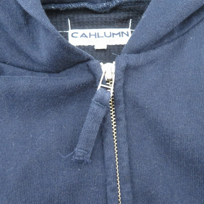 CAHLUMN パーカー 233-1213 ネイビー サイズ：XL【瀬戸大橋店】