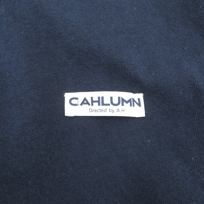 CAHLUMN パーカー 233-1213 ネイビー サイズ：XL【瀬戸大橋店】