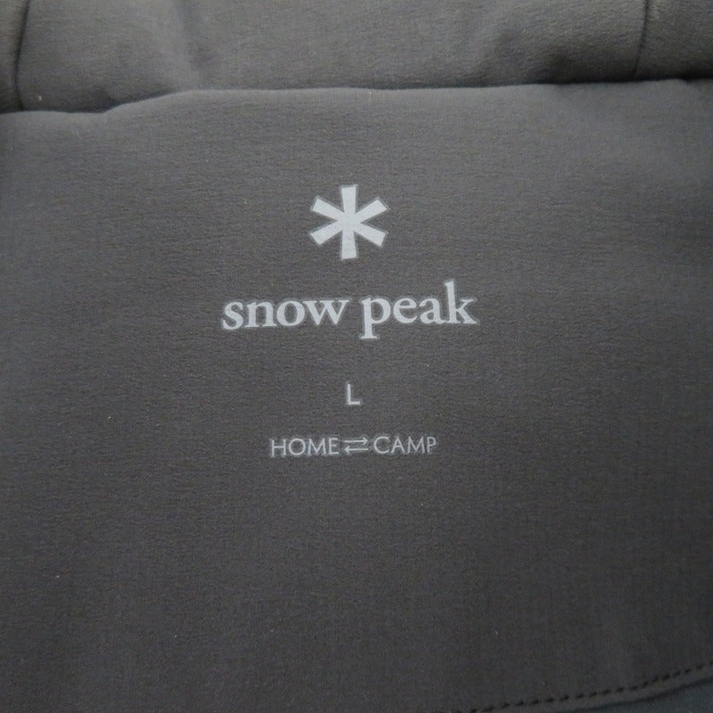 Snow Peak | スノーピークスノウピーク Stretch 2L WarmJacket 中綿ジャケット JK-21AU003 ブラック サイズ：L【瀬戸大橋店】