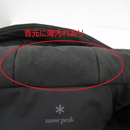 Snow Peak | スノーピークスノウピーク Stretch 2L WarmJacket 中綿ジャケット JK-21AU003 ブラック サイズ：L【瀬戸大橋店】