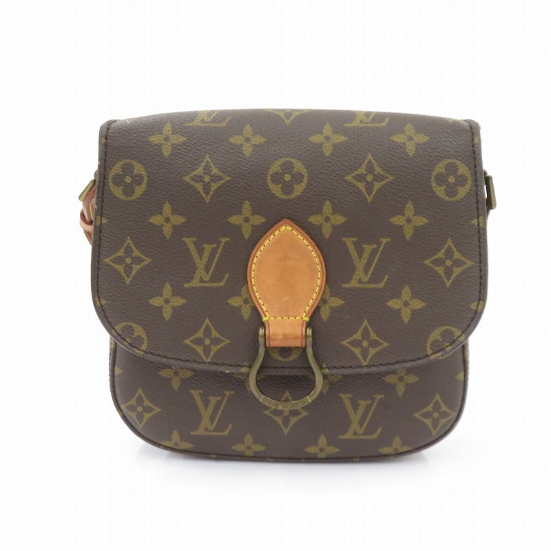 LOUIS VUITTON | ルイ・ヴィトン モノグラム サンクルー MM ショルダーバッグ M51243 ブラウン【瀬戸大橋店】