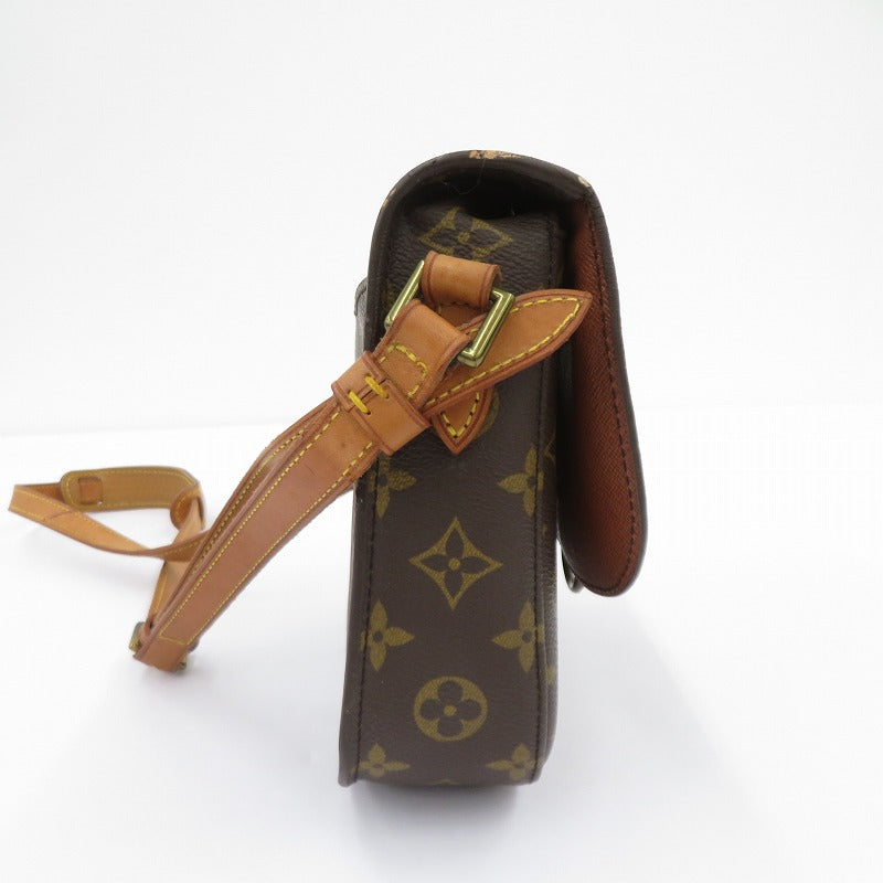 LOUIS VUITTON | ルイ・ヴィトン モノグラム サンクルー MM ショルダーバッグ M51243 ブラウン【瀬戸大橋店】