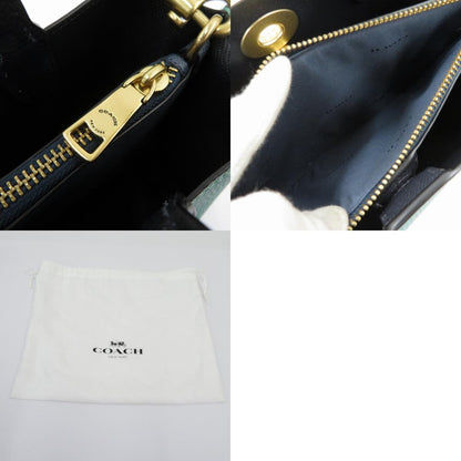 COACH | コーチ ウィロウ トート 24 カラーブロック その他バッグ L2239-C8561 グリーン【瀬戸大橋店】