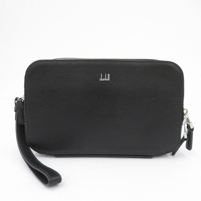 Dunhill | ダンヒル カドガン クラッチバッグ DU19F3900CA001 ブラック【瀬戸大橋店】