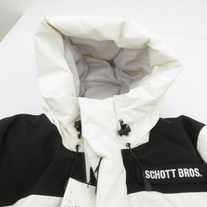 schott | ショット 2TONE DOWN PARKA ダウンジャケット 3192036 ホワイト サイズ：M【瀬戸大橋店】