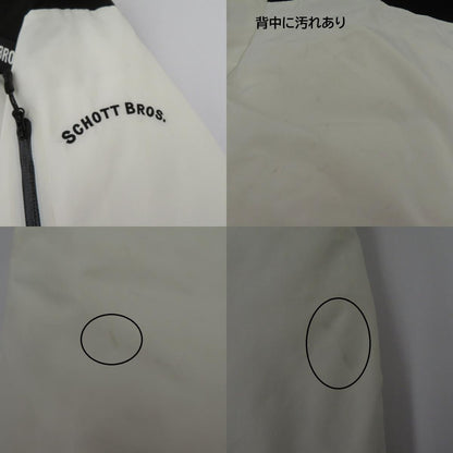 schott | ショット 2TONE DOWN PARKA ダウンジャケット 3192036 ホワイト サイズ：M【瀬戸大橋店】