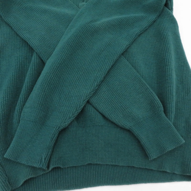L.L.Bean | エルエルビーン USA製/ヘンリーネック 80’ セーター 24265 グリーン サイズ：XL【瀬戸大橋店】