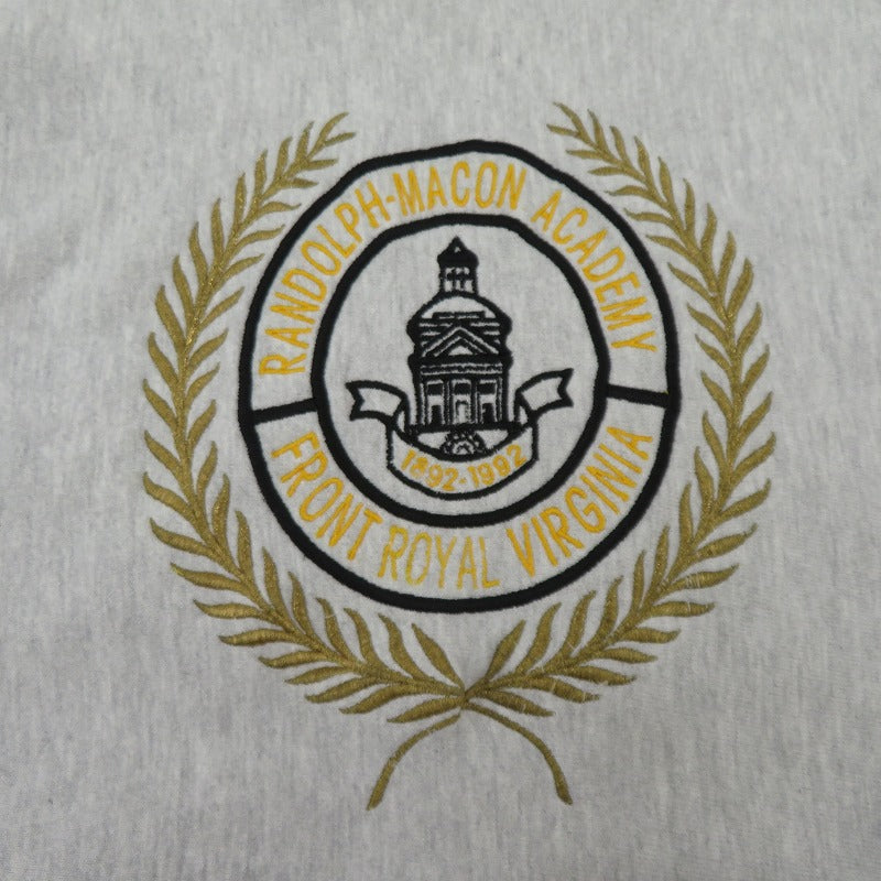 Champion | チャンピオン Randolph-Macon Academy 刺繍 90'S スウェット グレー サイズ：XL【瀬戸大橋店】