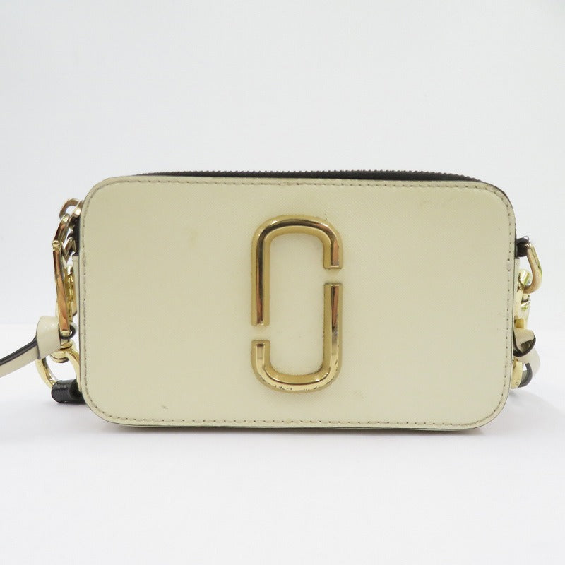 MARC JACOBS | マークジェイコブス ザ スナップショット ショルダーバッグ M0012007 ベージュ【瀬戸大橋店】