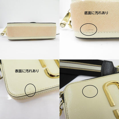 MARC JACOBS | マークジェイコブス ザ スナップショット ショルダーバッグ M0012007 ベージュ【瀬戸大橋店】