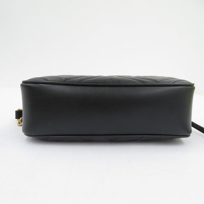 GUCCI | グッチ GGマーモント スモール カメラ バッグ ショルダーバッグ 447632-493075 ブラック【瀬戸大橋店】