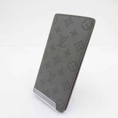 LOUIS VUITTON | ルイ・ヴィトン モノグラム シャドウ ポルトフォイユ・ブラザ 長財布 グレー【瀬戸大橋店】