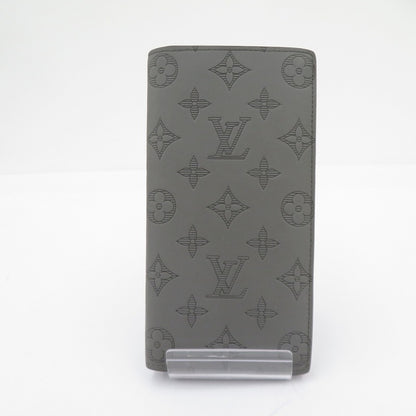 LOUIS VUITTON | ルイ・ヴィトン モノグラム シャドウ ポルトフォイユ・ブラザ 長財布 グレー【瀬戸大橋店】