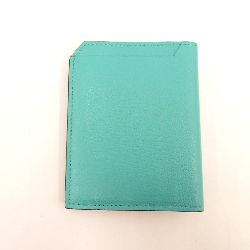 L'arcobaleno | ラルコバレーノ スマートカードウォレット 二つ折り財布 グリーン【瀬戸大橋店】