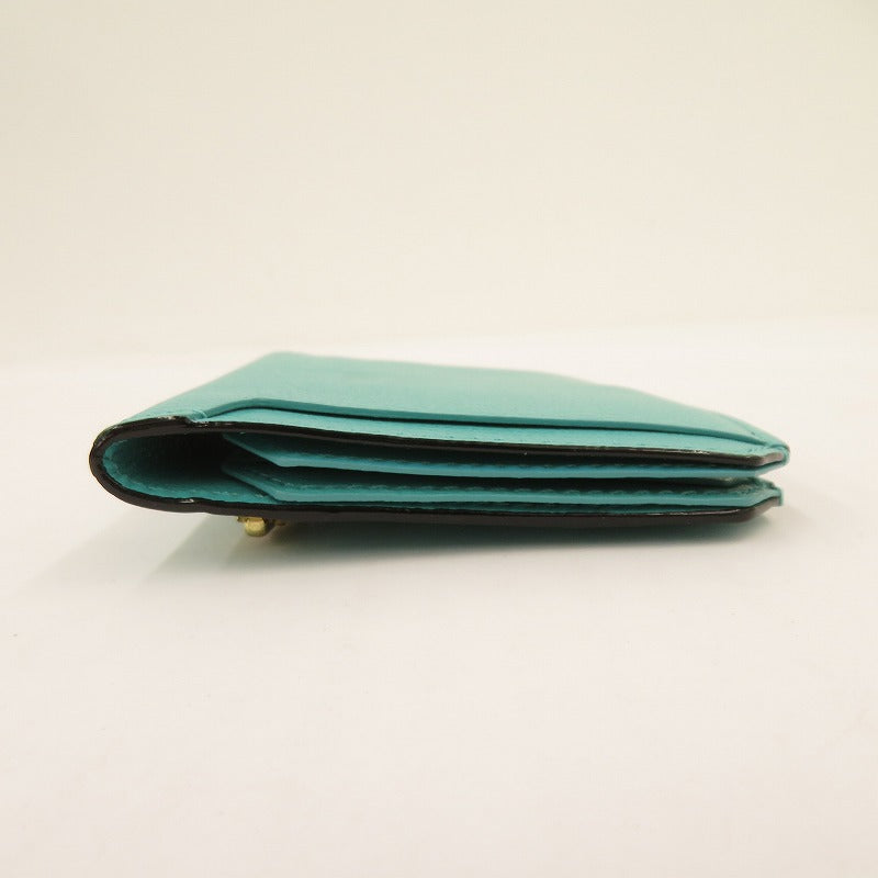 L'arcobaleno | ラルコバレーノ スマートカードウォレット 二つ折り財布 グリーン【瀬戸大橋店】