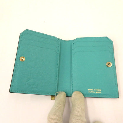 L'arcobaleno | ラルコバレーノ スマートカードウォレット 二つ折り財布 グリーン【瀬戸大橋店】