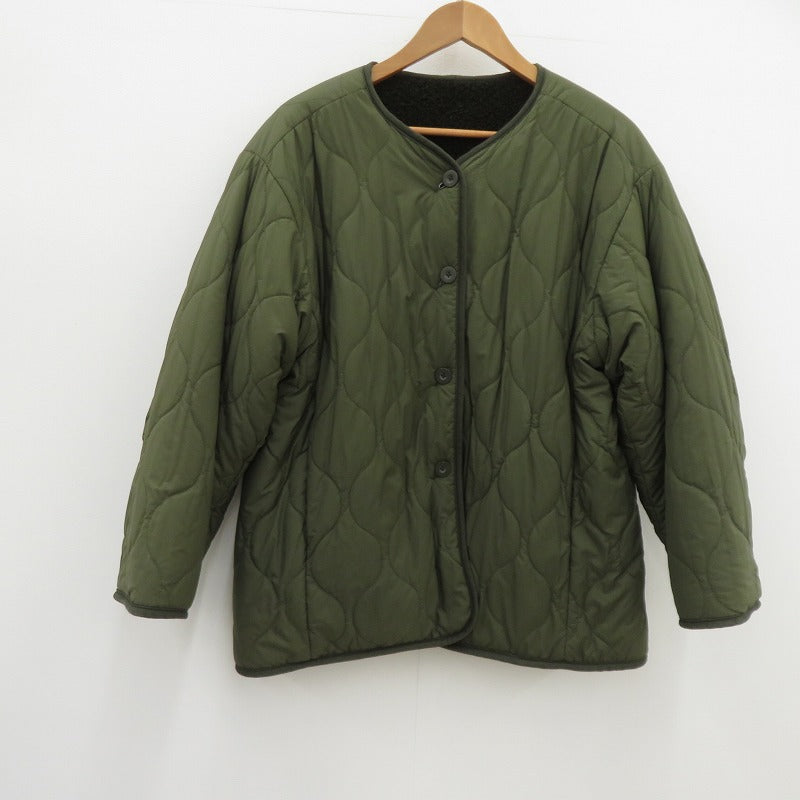 CLANE | クラネ REVERSIBLE MILITARY BOA JACKET リバーシブル ボアジャケット その他アウター 15101-0041 ブラック×ブラック サイズ：FreeSize【瀬戸大橋店】