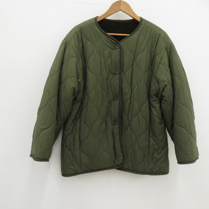 CLANE | クラネ REVERSIBLE MILITARY BOA JACKET リバーシブル ボアジャケット その他アウター 15101-0041 ブラック×ブラック サイズ：FreeSize【瀬戸大橋店】