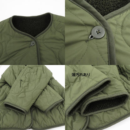 CLANE | クラネ REVERSIBLE MILITARY BOA JACKET リバーシブル ボアジャケット その他アウター 15101-0041 ブラック×ブラック サイズ：FreeSize【瀬戸大橋店】