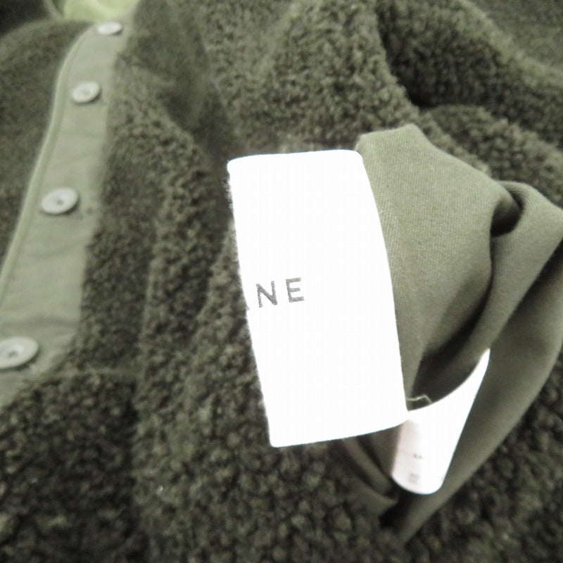 CLANE | クラネ REVERSIBLE MILITARY BOA JACKET リバーシブル ボアジャケット その他アウター 15101-0041 ブラック×ブラック サイズ：FreeSize【瀬戸大橋店】