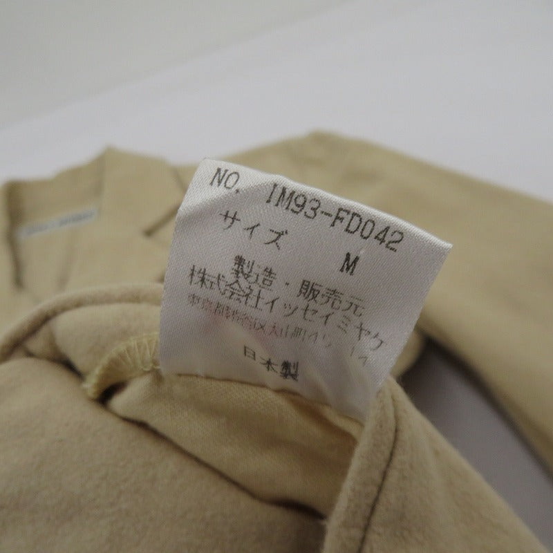 ISSEY MIYAKE | イッセイミヤケ ジャケット その他アウター IM93-FD042 ベージュ サイズ：M【瀬戸大橋店】