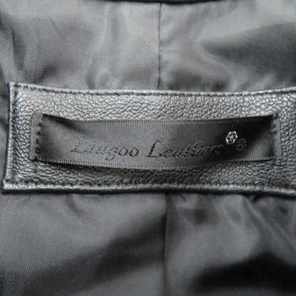 Liugoo Leathers 羊革 ジャケット レザー ブラック サイズ：3【瀬戸大橋店】