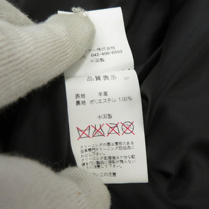 Liugoo Leathers 羊革 ジャケット レザー ブラック サイズ：3【瀬戸大橋店】
