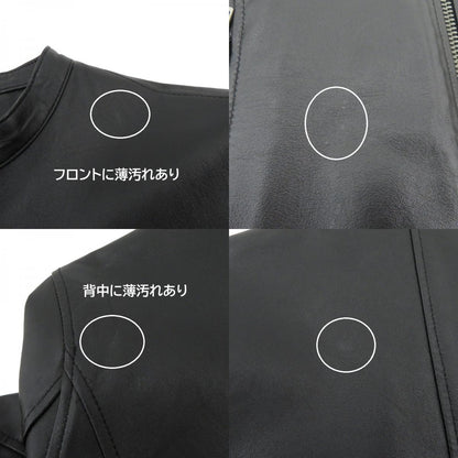 Liugoo Leathers 羊革 ジャケット レザー ブラック サイズ：3【瀬戸大橋店】