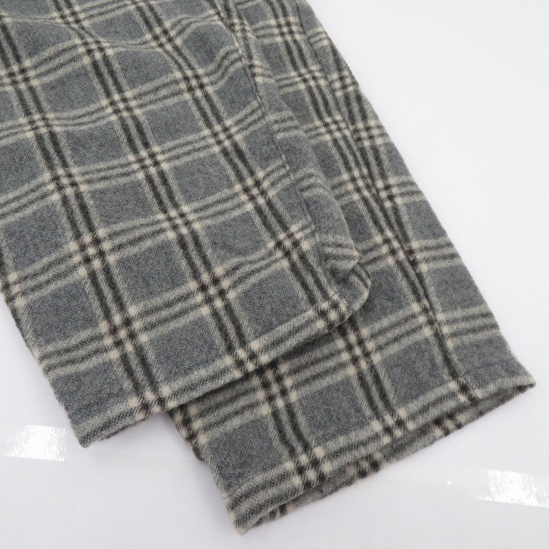 Danton | ダントン W EASY PANTS イージーパンツ チェック柄 パンツ JD-2540WRF グレー サイズ：36【瀬戸大橋店】