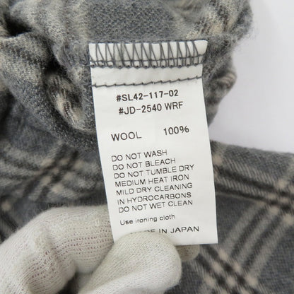 Danton | ダントン W EASY PANTS イージーパンツ チェック柄 パンツ JD-2540WRF グレー サイズ：36【瀬戸大橋店】