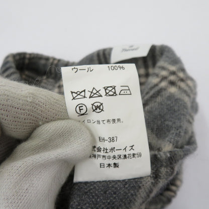 Danton | ダントン W EASY PANTS イージーパンツ チェック柄 パンツ JD-2540WRF グレー サイズ：36【瀬戸大橋店】