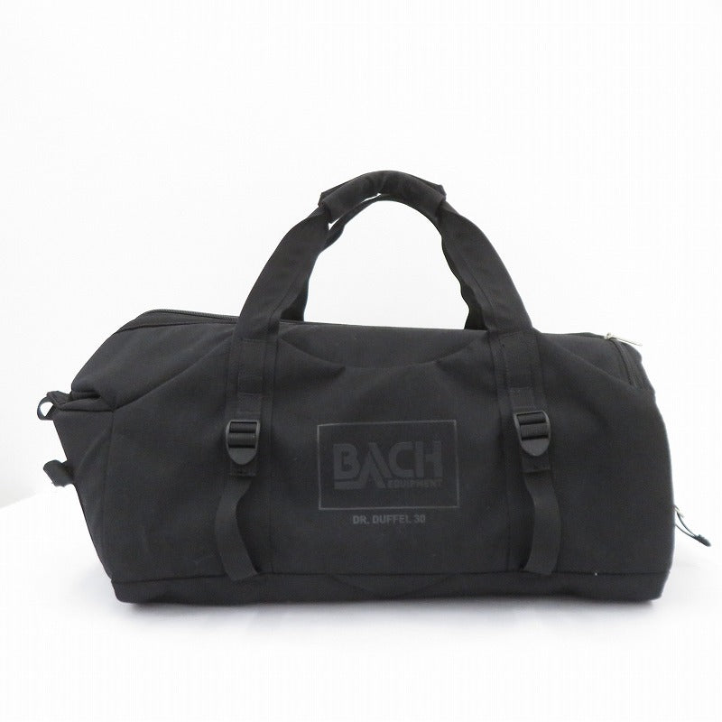 Bach | バック BACH Dr. Duffel 30L ボストンバッグ ブラック【瀬戸大橋店】