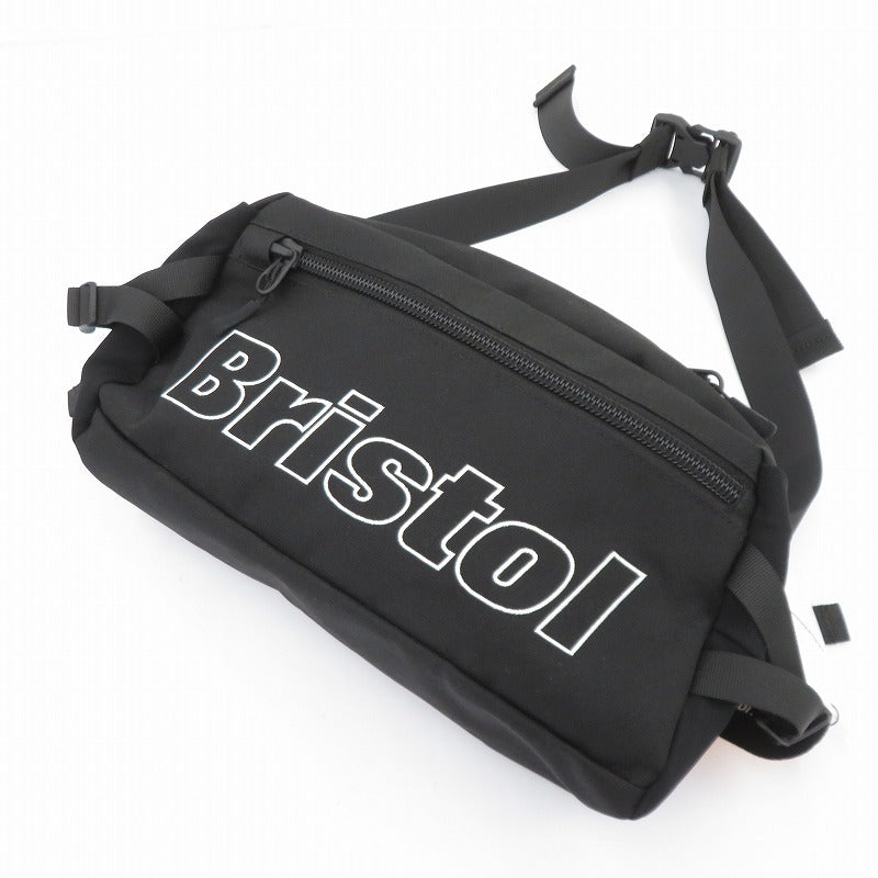 FCRB | エフシーアールビー TOUR WAIST BAG　24AW ウエストバッグ FCRB-242127 ブラック【瀬戸大橋店】