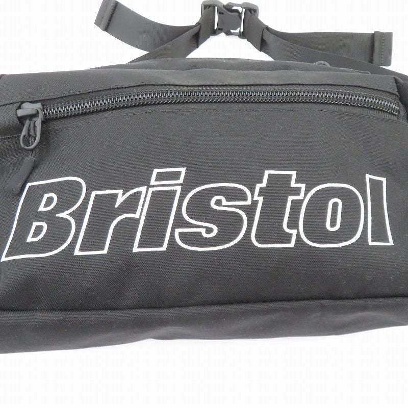 FCRB | エフシーアールビー TOUR WAIST BAG　24AW ウエストバッグ FCRB-242127 ブラック【瀬戸大橋店】