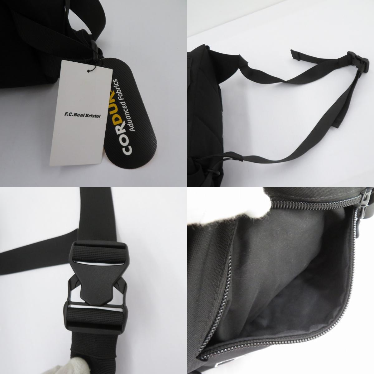 FCRB | エフシーアールビー TOUR WAIST BAG　24AW ウエストバッグ FCRB-242127 ブラック【瀬戸大橋店】