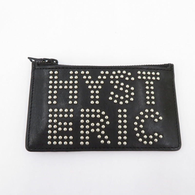 HYSTERIC GLAMOUR | ヒステリックグラマー フラグメントケース コインケース 02221QG04996 ブラック【瀬戸大橋店】