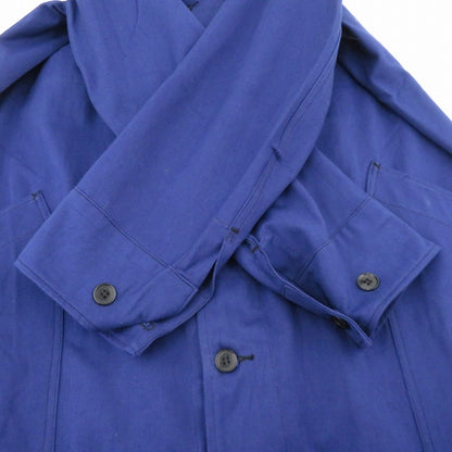 VINTAGE衣料 | ヴィンテージイリョウ FRENCH モールスキンワークコート 60’ その他アウター サイズ：92/M-L ネイビー【瀬戸大橋店】