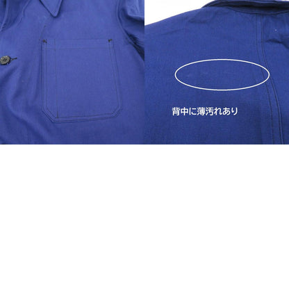 VINTAGE衣料 | ヴィンテージイリョウ FRENCH モールスキンワークコート 60’ その他アウター サイズ：92/M-L ネイビー【瀬戸大橋店】