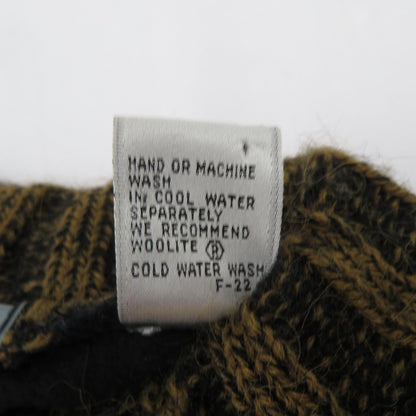 VINTAGE衣料 | ヴィンテージイリョウ mark elliot/Leather×Knit Sweater 80-90' セーター ブラック サイズ：M【瀬戸大橋店】
