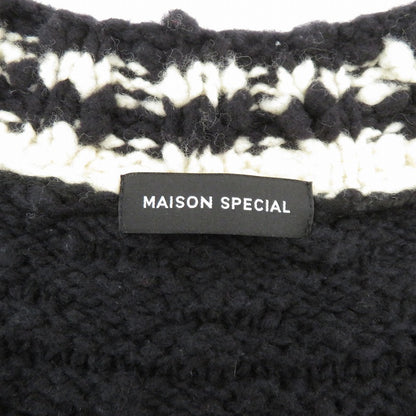 MAISON SPECIAL | メゾンスペシャル ニット 21242365215 ブラック サイズ：FreeSize【瀬戸大橋店】