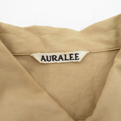 AURALEE | オーラリー 24SS 半袖シャツ A24SS03TN ベージュ サイズ：4【瀬戸大橋店】