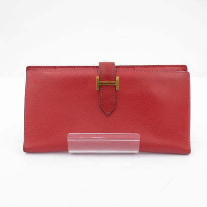 HERMES | エルメス ベアン 長財布 レッド【瀬戸大橋店】