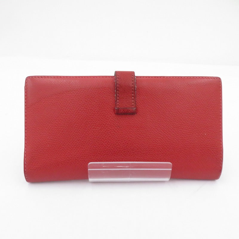HERMES | エルメス ベアン 長財布 レッド【瀬戸大橋店】