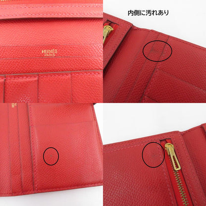 HERMES | エルメス ベアン 長財布 レッド【瀬戸大橋店】