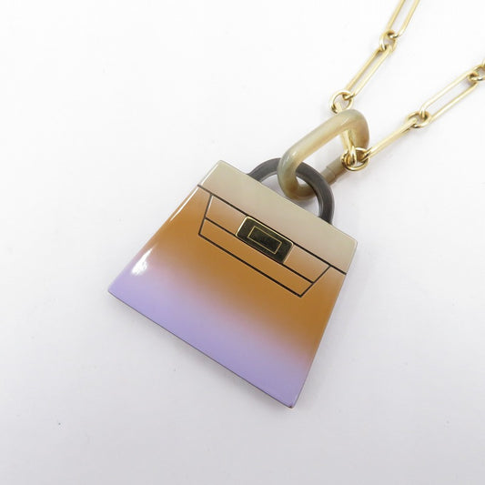 HERMES | エルメス アミュレット フュージョン ケリー GM ネックレス マルチカラー×ゴールド【瀬戸大橋店】
