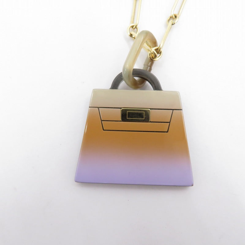 HERMES | エルメス アミュレット フュージョン ケリー GM ネックレス マルチカラー×ゴールド【瀬戸大橋店】