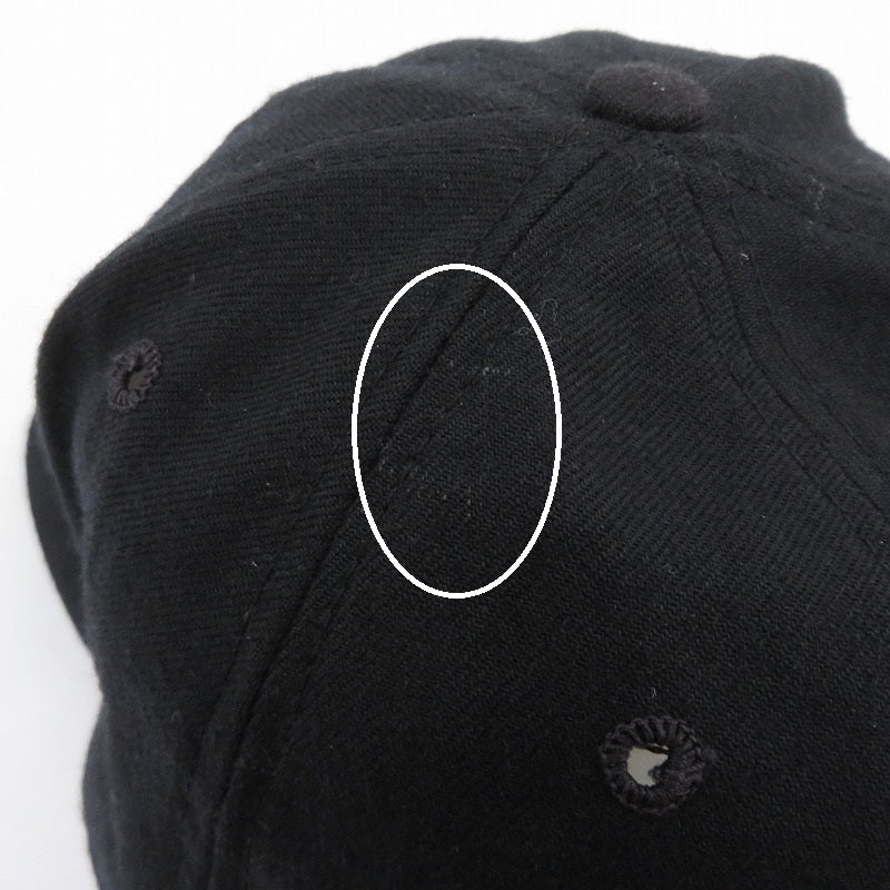 NEW ERA | ニューエラ 7 3/8 (58.7cm) USA製 キャップ ブラック【瀬戸大橋店】